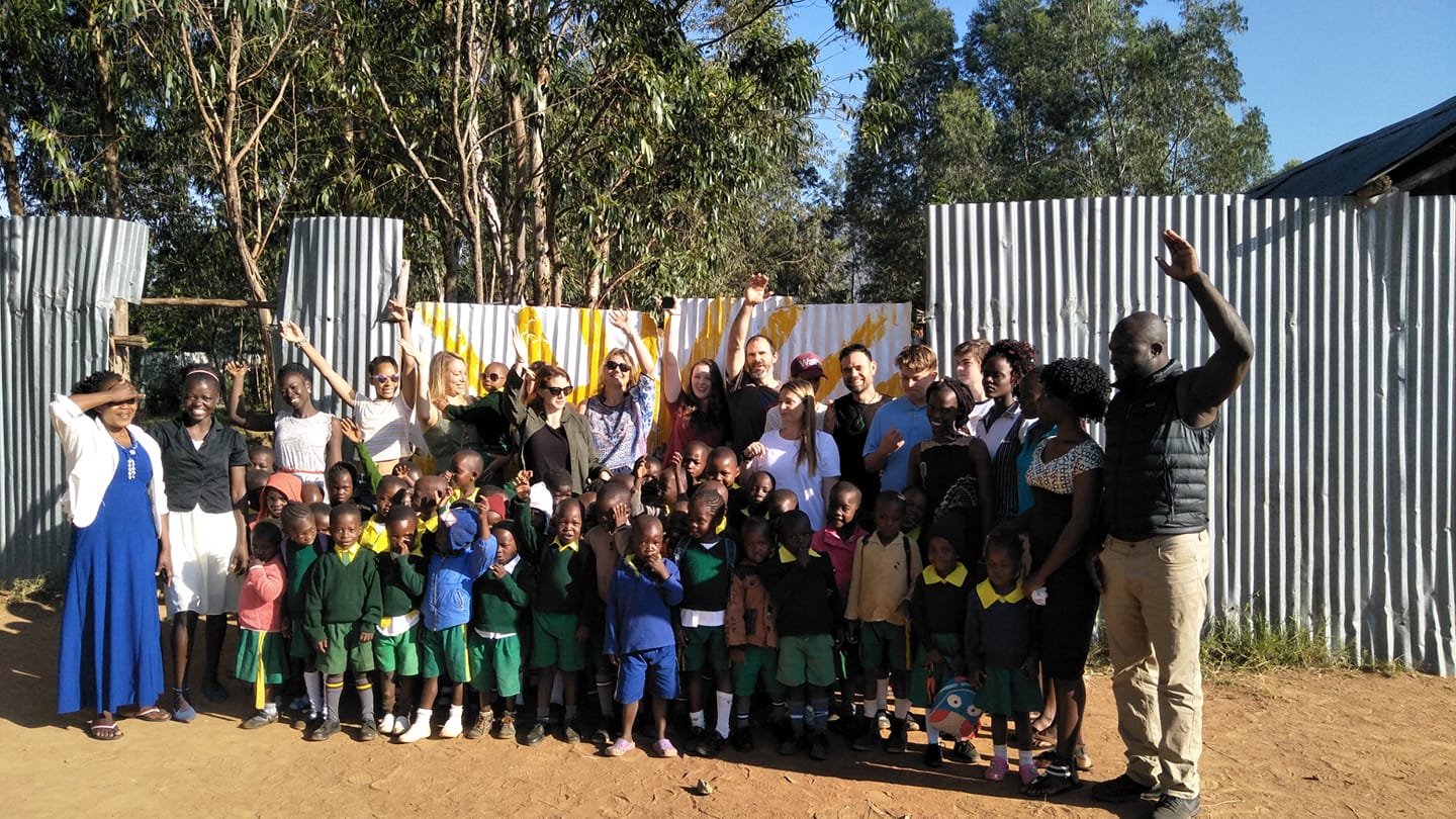 Volunteers with Kids